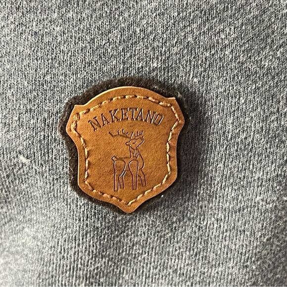 Naketano “Brave New World” Sweatshirt Hoodie, GorpCore, Outdoors, Hiking, Camp S - Picture 10 of 13